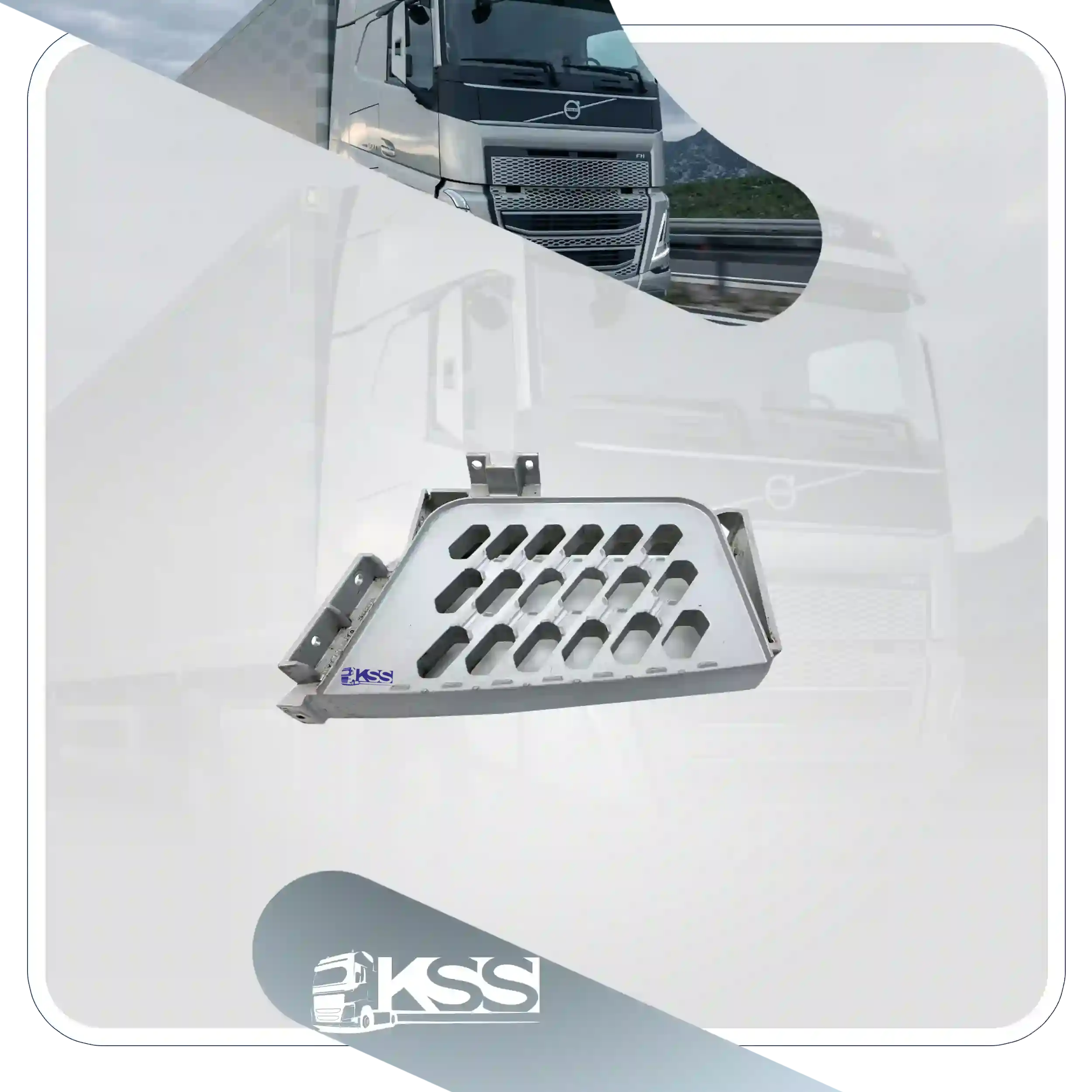 82151656-رکاب آلومینیومی وسط سمت راست FH500  تایوان